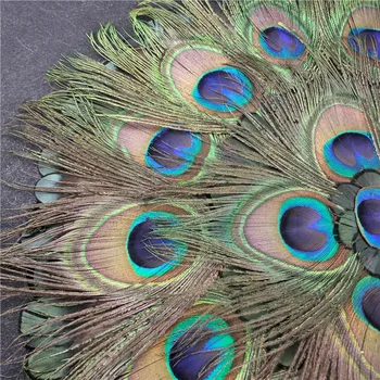 De vânzare 20buc naturale pene de păun 25-32CM diy pene de păun pentru meserii Decorative nunta plumas decorat vaza de flori