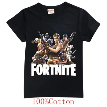De Vânzare la cald Fortnite Vara Băiatul T-shirt pentru Copii din Bumbac Copil Copil Joc Amuzant Tricouri Fete de Moda Băieți Cadou de Ziua de nastere