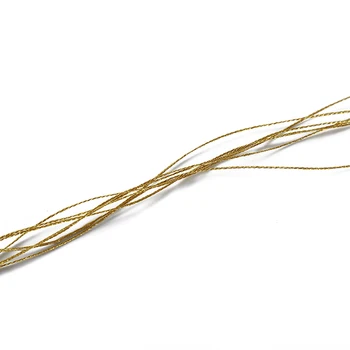 DIY de Argint/ Aur Color Chineză Nod de Cordon String Cordon Pentru DIY Artizanat Instrument de Mână Firul de Coasere