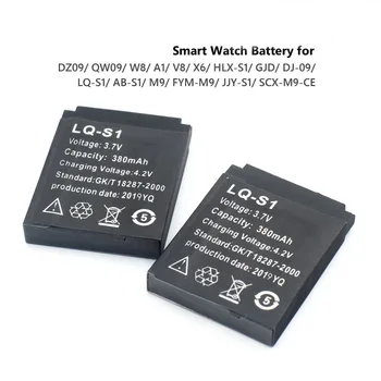 DP-S1 3.7 V 380mAh Smartwatch Baterie LQ-S1 baterie Reîncărcabilă Li-ion Polimer Acumulator Inlocuitor pentru DZ09 U8 A1 GT08 V8 Ceas Inteligent