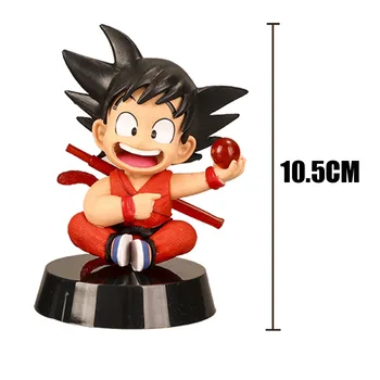 Dragon Ball Z Figura Monkey King Son Goku Anime Cifre din PVC de Acțiune Figura Model de Colectie Ornamente Drăguț desen Animat Copil Jucărie Cadou
