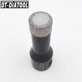 DT-DIATOOL 1 buc Uscat Foraj Diamant Core Cutter Biți pentru Placi Ceramice Gaura Văzut de calitate Profesională burghie Polizor unghiular