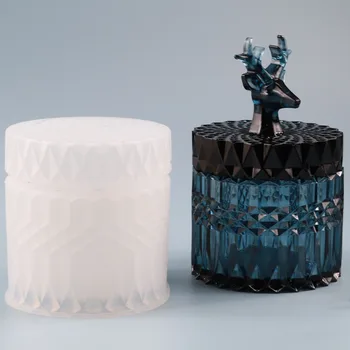 Elan Borcan de Mucegai Silicon Pentru DIY Rasina UV Crystal Epoxidice Sticla Meserii Cadou de Crăciun de Decorare Casa