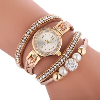 Femei Ceasuri de Lux brand de top Frumos Moda Brățară Ceas Doamnelor Ceas Rotund Brățară Ceas 2020 femme cadou reloj mujer S
