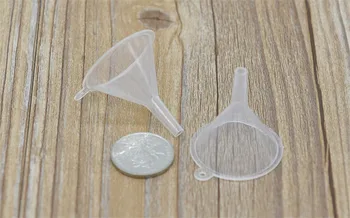 Hot 5/10buc Mini Plastic Transparent Pâlnie Hopper Bucătărie pentru Gătit Accesorii pentru Gadget-uri Exclusiviste Emulsie de Ambalare Instrument Auxiliar