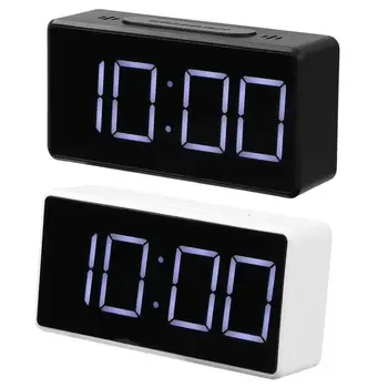 LED Digital Ceas cu Alarmă cu Port USB Amânare Mut Desktop Ceas de Masa Trezesc Lumina Electronice Mari de Timp, de Afișare a Temperaturii