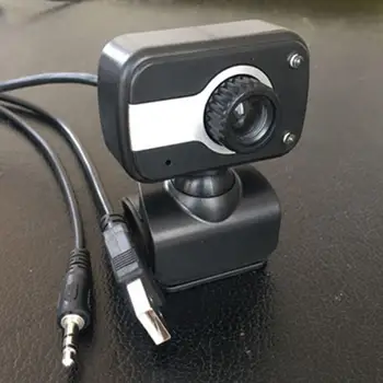 Mini HD 1080P Rotativ Calculator PC Webcam Camera cu Microfon pentru transmisiunea Live