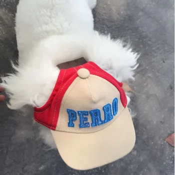 Moda Câine De Companie Capace Mici Animale De Companie Cățeluș Scrisoare De Imprimare Cap De Câine De Baseball Capac Vizor Pălăria În Aer Liber Accesorii Sun Bonnet Capac De Chihuahua