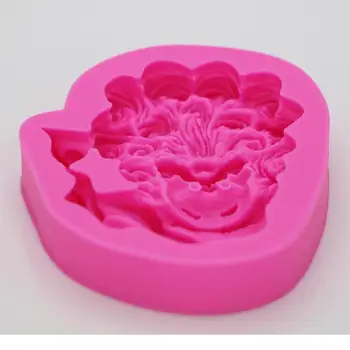 Moș crăciun în formă 3D fondant tort mucegai silicon pentru lut polimeric matrite de patiserie de ciocolata bomboane decor instrumente F1171