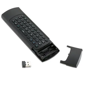 MX3 2.4 G Wireless Keyboard Controller Telecomanda Air Mouse-ul pentru Android Inteligent 7.1 TV Box x96 mini s905w tx3 tvbox