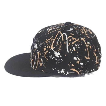 Negru de Arta Graffiti Stil de Moda Hip Hop Sepci Snapback Hat pentru Barbati Femei Adulte Pălării în aer liber Casual Soare, Șapcă de Baseball