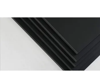 Negru, Foi de Spumă de Bord pentru Constructii Model de placa PVC model de a face manual diy materiale 10 x 100 x 300mm/10 x 200 x 300 mm