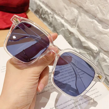 Noua Piata ochelari de Soare Femei Bărbați Vintage Supradimensionat Ochelari de Soare de Designer de Brand în aer liber UV400 Ochelari de Culoare Neagră Trend