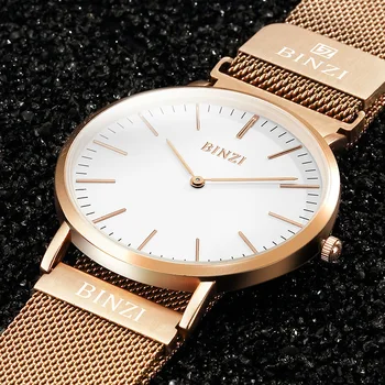 Noul Ceas Cuarț Pentru Femei Doamnelor Ceas De Lux Marca Magnetic Rochie A Crescut De Aur Ceasuri Relogio Feminino Reloj Mujer