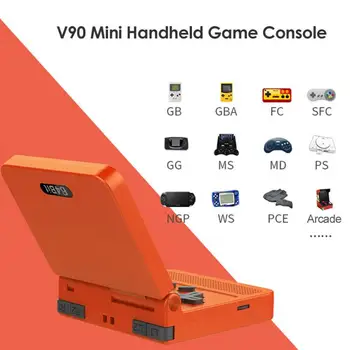 Noul Portabil Retro Video, Consolă de jocuri Portabile Gamepad 3.0 Inch Ecran IPS LCD de Flip Joc de Jucător Cu 1000mAh Copil Cadou