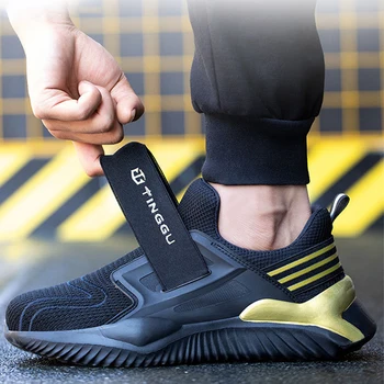 Pantofi de protecție anti-zdrobitor Kevlar anti-pană de siguranță de gaz pantofi casual, pantofi de protecție pantofi de lucru