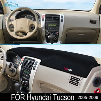 Pentru Hyundai Tucson 2005 2006 2007 2008 2009 JM Anti-Alunecare Mat tabloul de Bord Pad Acoperire Parasolar Dashmat Proteja Covorul Accesorii Auto