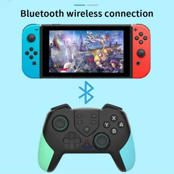 Pentru Nintendo Comutator Controler Bluetooth Pro Gamepad Joc Video de joc fără fir ocupe USB Joystick comutator Controler Cu trezire