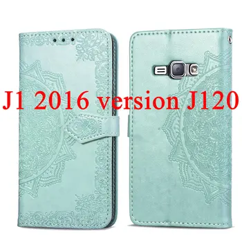 Pentru Samsung Galaxy J1 2016 J120 Caz G530 Grand prime Cover din Piele Caz de Telefon Complet Capacul Protector de Ecran Pentru J120 G530 Film