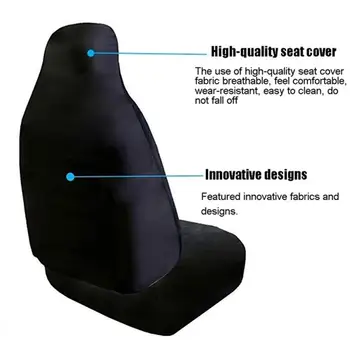 Personalizate alegerea a două (una) huse auto personalizate imprimate universal scaunul din față protector scaun accesorii perna set