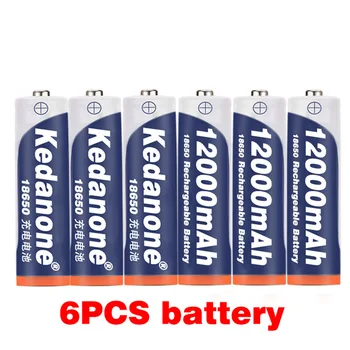 Populare 18650 baterie reîncărcabilă 3.7 V 18650 12000mah baterie litiu-ion reîncărcabilă baterie pentru lanternă cu baterie + incarcator