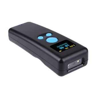 Portabil de coduri de bare Bluetooth scannner USB 1D si 2D coduri de Bare 1D, 2D, PDF417 de coduri de Bare fără Fir Scanere Magazin de Scanare Arma EVAWGIB