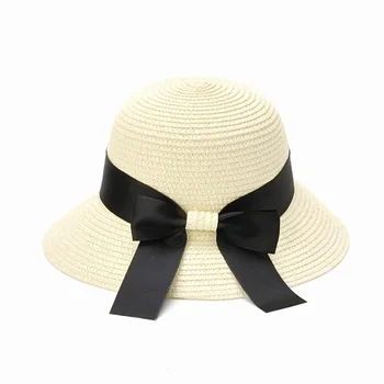 Părinte-copil uzura de vară pentru copii arcul pălării de soare barbati si femei cupola de protecție solară pentru copii plajă, pălării de soare pălării fedora
