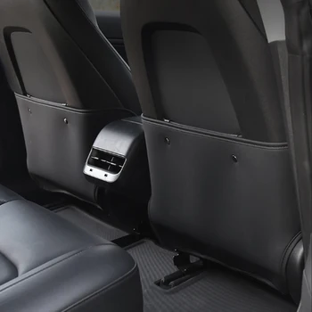 Scaun auto Protector Mat Scaun Auto Înapoi Lovitură Huse pentru Tesla Model 3 Accesorii de Interior