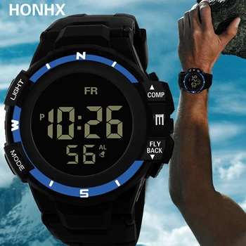 Stil Simplu Ceasuri Pentru Barbati Sport De Lux, Led Luminos Rece Bărbat Ceas Digital Impermeabil Ceas Militar Relojes Hombre Para