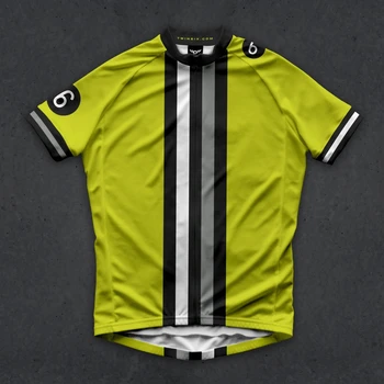 Twin șase ciclism jersey 6 Vara respirabil cu uscare rapida maneca Scurta ciclul de haine