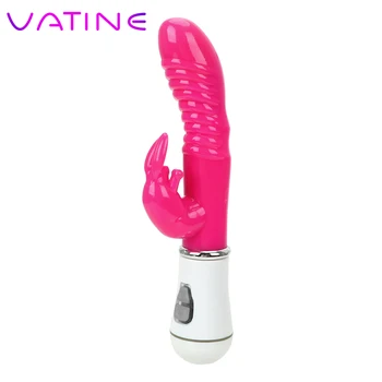 VATINE de sex Feminin Masturbator Baterie Rabbit Vibrator Stimulator Clitoris Jucarii Sexuale Pentru Femei Vagin Vibrator Vibrator G-spot Masaj