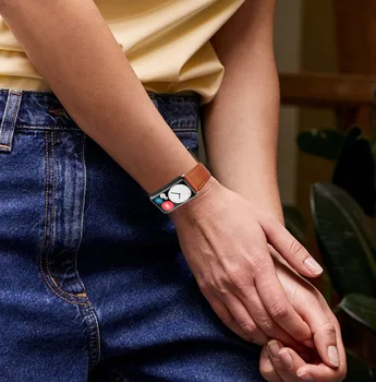 Veritabilă Bandă de Piele Pentru Huawei Watch a se POTRIVI Curea smartwatch curea Accesorii brățară brățară correa Huawei Watch fit