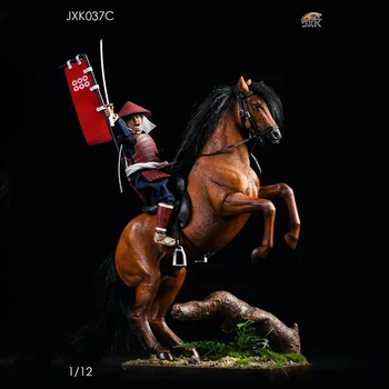 War Horse-a Ediție 1/12 Scară JXK JXK037 cu sânge Cald Cal 2.0 Satue Model cu Platforma si Cablaj pentru Fanii de Colectare