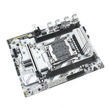 X99 placa de baza LGA 2011-3 set kit cu procesor Intel xeon E5 4620 V3 procesor DDR4 32GB(4*8GB) 2666MHz RAM M-ATX NVME M. 2 SSD X99-K9