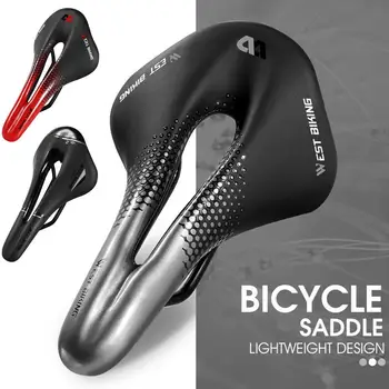 Șa de bicicletă Respirabil Drum de Munte Biciclete 3D Gol Scaun rezistent la apa Confortabil MTB Șa Perna Pentru Ciclism Biciclete Accesorii