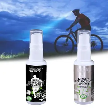 1 Sticla Noapte Reflectorizante Spray De Funcționare Bicicleta Vopsea Fluorescentă Anti Accident Marcă De Siguranță În Aer Liber, Instrumente Picătură De Transport Maritim