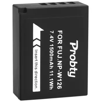 1500mAh NP-W126 NP-W126 Baterie + LCD Încărcător pentru Fujifilm HS30EXR X-A1 X A2 X A3 X-E1 X E2 X-E2S X-M1, X-Pro1 X-T1 X-T10