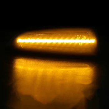 2 buc LED-uri Dinamice Laterale Lumini de poziție care Curge Lumina de Semnalizare Pentru Opel Vauxhall Astra J K Crossland X Grandland Insignia B