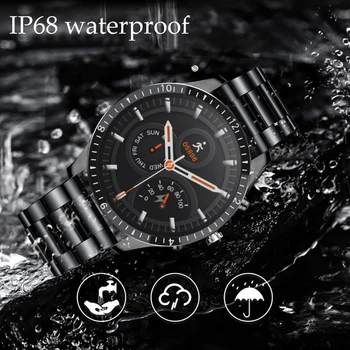 2021 Nou Ceas Inteligent Bărbați Ecran Tactil Complet de Fitness Sport Ceas IP68 Impermeabil Bluetooth Pentru ios Android smartwatch Mens watch