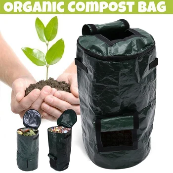 2Pc îngrășământ Organic Punga de Fructe de Bucătărie Colector de Deșeuri Depozitare Eliminare Compost Mașină de Grădină Gunoi