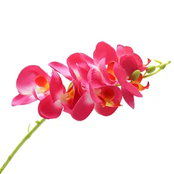 60% Dropshipping!!1 buc Flori Artificiale Fluture Orhidee Desktop Decor Faux Flori de Mătase Părți Decorative Simulare de Plante pentru