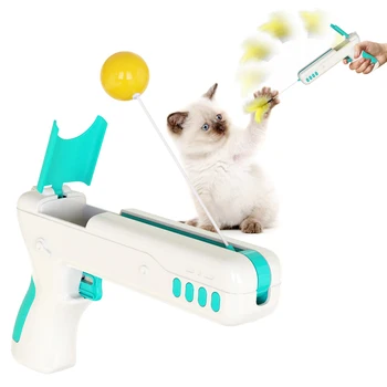 Amuzant pisica arma, pisica amuzant stick, pene jucărie pisica, pisica interactiva jucarie, utilizate în materiale de animale de companie precum pisici si catei