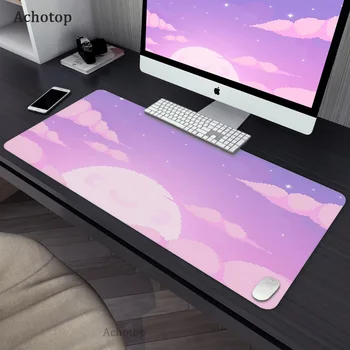 Anime Mousepad Gamer Drăguț 60x30cm kawaii Mari Gaming Mouse Pad Sailor Moon Peisaj XL Blocare Marginea Laptop Notebook Birou Mat