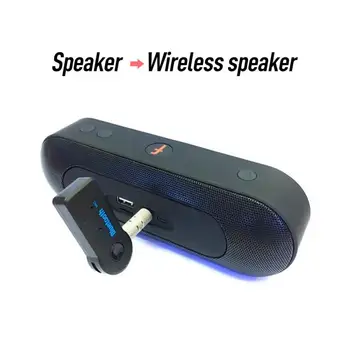 Audio Receptor-Transmițător Bluetooth-compatibil 3.5 mm AUX Stereo Adaptor Bluetooth A2DP Stereo Pentru PC, TV, PSP, Telefon, Video Player