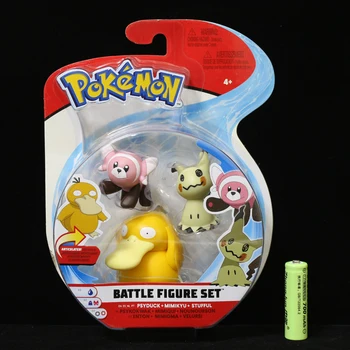 Autentic TDA Pokemon Battle Caracteristică Cifre Pikachu Mew Gengar Charmander Snorlax Eevee Model de Jucărie Cadou Decor de Colectare