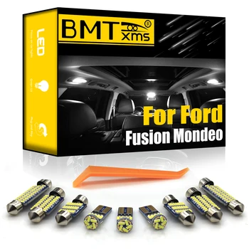 BMTxms Pentru Ford Fusion Mondeo 3 Mk4 Mk IV 2006-2012 Canbus Vehicul CONDUS de Interior Portbagaj Becuri Nici o Eroare Masina de Iluminat