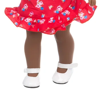 Copilul Nou-Născut Nou Stil Baby Doll Pantofi Roz și Roșu și Albastru 18 inch Baby Doll Accesorii Pentru Papusa Decorative Pantofi