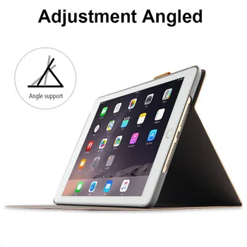 De caz pentru iPad 9.7 2018 2017 Aer 1 2 Magnetic Stand PU Piele Caz pentru iPad 5 6 Smart Cover pentru iPad a 6-a 5-a Generație Caz