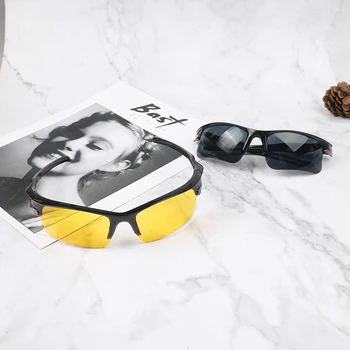 De înaltă Calitate pentru Bărbați ochelari Anti-Orbire Polarizat ochelari de Soare Ochelari Ochelari Ochelari de vedere de Noapte Driver Ochelari ochelari de echitatie