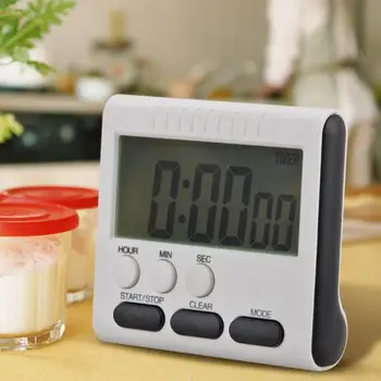 Digital Timer Bucătărie Mari Cifre De Tare De Alarmă Cronometru De Bucătărie Pentru Gătit Timer Conta În Jos Ceas Cu Alarmă Pentru Gătit De Copt Joc De Sport